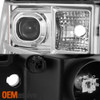 Fit 2007-2014 GMC Sierra 1500 / 2500HD / 3500HD LED Headlights Lamps Left+Right