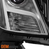 Fits 2013-2017 Cadillac XTS [HID Models] Chrome Headlight w/o-AFS Driver Side LH