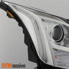 Fits 2013-2017 Cadillac XTS [HID Models] Chrome Headlight w/o-AFS Driver Side LH