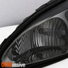 Fits 04-08 Grand Prix Smoked Smoke Headlights Replacement +LED Smoke Tail Lights