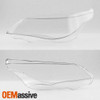 Clear Headlight Headlamp Lens Replacement For 2003-2010 BMW E60 E61 5-Series