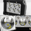 For 10x CREE LED 4" 18W SPOT Work Driving Foglamp LED Light OFFROAD SUV 4WD Jeep