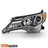 Fits 2013-2015 Toyota RAV4 Driver Left Side Projector Headlight Replacement Lamp