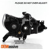 [Halogen Type] Fits 2016-2018 Altima Sedan Black Driver Side Projector Headlight