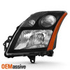 Fit 2007 2008 2009 Nissan Sentra 2.0L Models Driver Left Side Headlight- Black