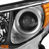 Fits 2013-2015 Toyota RAV4 Passenger Side Projector Headlight Replacement Lamp