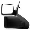Fit 2004-2014 Ford F150 Pickup Truck Textured Manual Mirror Pair Set Replacement