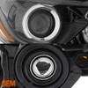 [Halogen Type] Fits 2016 2017 2018 Altima Projector Black Headlights Replacement