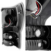 Fits 07-13 Toyota Tundra Truck Black Smoked Headlight+LED Tail Lights Brake Lamp