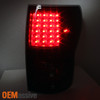 Fits 07-13 Toyota Tundra Truck Black Smoked Headlight+LED Tail Lights Brake Lamp