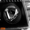Fits 2004-2015 Titan Pickup Truck Black Headlights + LED Tail Lights Combo Set