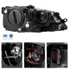 Fit Black 2011-2018 Volkswagen VW Jetta Sedan Headlights Lamps Lights Left+Right