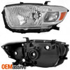 Fits 2008-2010 Toyota Highlander Driver Left Side Headlight Headlamp Replacement