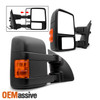 Fit 1999-07 Ford F250 F350 F450 SuperDuty Power Heated LED Signal Towing Mirrors
