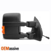 Fit 1999-07 Ford F250 F350 F450 SuperDuty Power Heated LED Signal Towing Mirrors