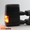Fit 1999-07 Ford F250 F350 F450 SuperDuty Power Heated LED Signal Towing Mirrors