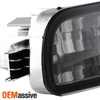 Fits 01-04 Toyota Tacoma Smoked Headlight+Corner+Bumper Lamp+Dark Red Tail Light