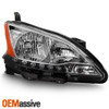 Fits 2013-2015 Sentra Chrome LED DRL Passenger Right One Side Headlight Lamp
