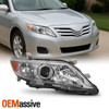 Fits 2010-2011 Toyota Camry LE XLE [US Built Model] Passenger Side Headlight