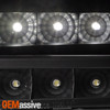 Fit Black 2000 2001 2002 2003 2004 2005 Cadillac Deville LED Headlights Headlamp