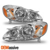 Fits 03-08 Corolla Clear Headlights Lamp Left+Right Replacement Headlamps light