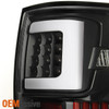 For 2007-2013 Toyota Tundra Black Headlights+Blk [C-Tube] LED Tail Brake Lights