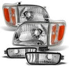 Fits 2001-2004 Tacoma Headlights +Corner+Bumper Signal Lights 02 03 Replacement