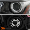 Fits 2015-2017 Toyota Camry SE/XSE Projector [Black] Headlights Lamp Replacement