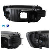 For 2001-2004 Tacoma Black Headlights+ Corner+ Signal+ Bumper+ Blk Tail Lights