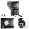 For 2007-2013 Toyota Tundra Truck Smoked Headlights + Black Full LED Tail Lights