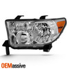 Fits 2007-13 Toyota Tundra / 08-17 Sequoia OE/Style Headlight Replaccement LH+RH