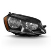 Fits 15-19 Volkswagen Golf Chrome Passenger Side Halogen Headlights Replacement