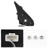 For 07-21 Toyota Tundra Black Power Towing Mirrors w/ Heated | Blind Spot