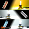 *COBRA* Gold 12V 60W 3200LM H7 White LED Headlights Fog Light Conversion Kit