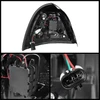 Fits 04-08 Pontiac Grand Prix LED Light Tube Headlights + Tail Lights [Black]
