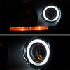 Fits Black 98-05 Benz W163 Ml-Class CCFL Halo Projector Headlights Left+Right