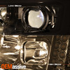 For 2016-2024 Nissan Titan Projector Headlights w/LED Signal Bar Chorme Assembly