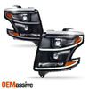 For 2015-2020 Suburban Tahoe DRL Projector Headlight+Smoke FULL LED Tail light