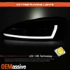 Fit 04-08 Pontiac Grand Prix LED Light Black Headlights + Dark Red Tail Lamps