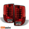 Fit 09-18 Dodge Ram Headlight DRL Hi/Lo  Projector + LED Tail Light Brake Lights