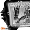 Fit 97-04 Dodge Dakota Pickup 98-03 Dodge Durango SUV Clear Lens Headlights Pair