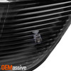 Fit 02-03 Mitsubishi Lancer LS ES Sedan & Wagon Black Headlights Replacement