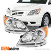 Fits 2008 2009 2010 HONDA ODYSSEY LH + RH Side HEADLIGHTS Headlamps+Fog Lamp