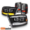 [UPGRADE] Fit 2009-2018 Dodge Ram Projector Headlights + LED Tail Lights Lamps