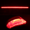 Fit 16-17 Altima Factory Style ABS Plastic Sport Wing Spoiler w/ LED Brake Light