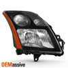 Fits 2007 2008 2009 Sentra 2.0L Models Passenger Right Side Headlight- Black