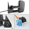 Fits 03-07 Silverado Sierra Power Extendable Towing Trailer Side Mirrors Pair
