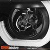 Fits 06-08 BMW E90 Sedan LED Halo Black Projector Headlight+Red Smoke Tail lamp