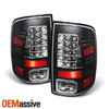 [LED Assembly]For 09-18 Dodge Ram Headlights Lens+ Black Tail Lights Lens