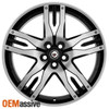 Fit 2pcs Land Rover 22x9.5 5x120 offset +45 Sport Style Silver Alloy Wheels